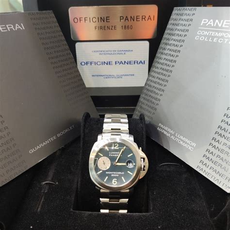 year 2000 panerai automatic officine|PAM00081 Luminor Monte Carlo 2000 Automatic .